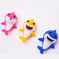 Cute Baby shark bath toy baby toys for kids mini baby doll Silicone toys babyshark figurine dolls squeeze call viny