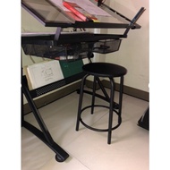 ♞,♘,♙,♟Drawing table drafting table drafting table drafting glass table with extra side table drawe