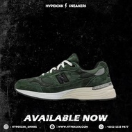 992 JJJJound Hijau M992JJ Kasut Sneakers