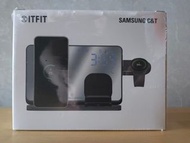 （全新） ITFIT by Samsung C&T 三合一多功能無線充電板