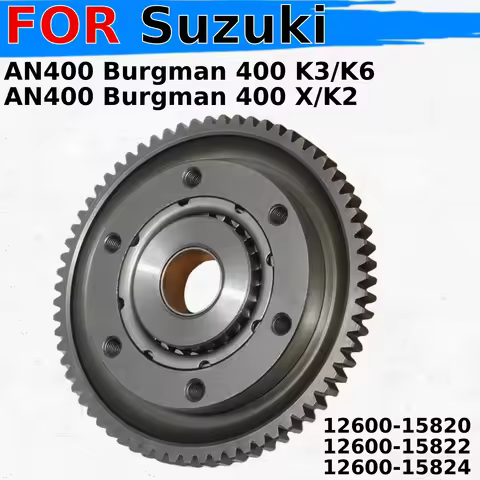 For Suzuki AN400 Burgman 400 K3 / K6 / X / K2 Motorcycle Starter Clutch Gear Assy Roller Bearing Gea