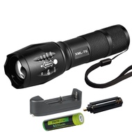 Đèn pin siêu sáng XML-T6 [kèm pin Akasha 6000mAh]