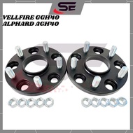 2Biji Tayar Wheel Spacer Adapter Vellfire GGH40 Alphard AGH40 Spacer Tyre Tayar 5X120 AGH40 GGH40 15