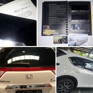 UUU Kaca Film 3M Black Beauty Untuk Mobil Toyota Yaris 2012 ORI