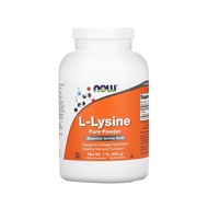Now L-Lysine Pure Powder, Pharmaceutical Grade (454 g)