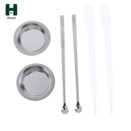 [Homyl] Paint Model Tray Tools Toning Kits Paint Tray&Paint Dropper&Paint Stirrer