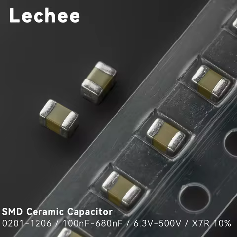 100pcs/lot SMD Ceramic Capacitor 0201 0402 0603 0805 1206 100nF 220nF 330nF 470nF 680nF 0.1uF 0.22uF