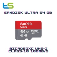 Sandisk Ultra 64GB microSDXC UHS-I Class-10 100mb/s Ultra Memory TF Micro SD Card dG7i--*&