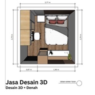 Jasa Minimalist HomeDesign - 3D House Design - Home Design type 21, 36, 45, 72