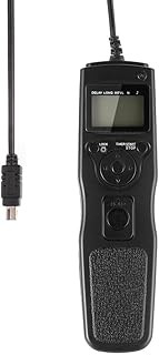 Hersmay LCD Timer Remote Shutter Release Camera Shutter Release Intervalometer Remote Control for Ni