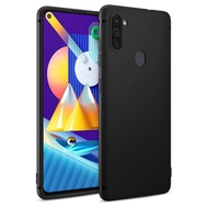 Samsung A11 / M11 Case Softcase BLACK MATTE CAMERA PROTECTION Case Casing Hp Samsung A11 / M11