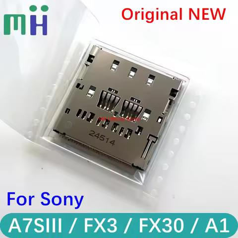 NEW A7SIII FX3 FX30 A1 SD Card Slot Memory Reader Connector Holder For Sony A7S3 A7SM3 A7S Mark 3 II
