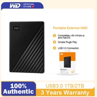 WD Elements Portable 1TB 2TB External Hard Drive For Mac and Windows Portable USB 3.0 External HDD