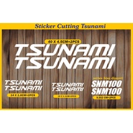 Sticker cutting fixie tsunami sticker tsunami Bike SNM100