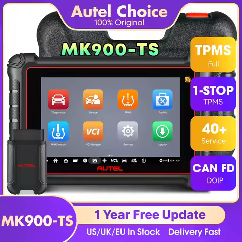 Autel MaxiCOM MK900-TS MK900TS Diagnostic Scanner Full TPMS Wireless Auto Scan Tool DoIP CAN FD Upgr