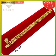 🔥Gelang Tangan Lipan COP916 EMAS KOREA XL SIZE AVAILABLE  PERSIS ORI Bracelet gold plated 24k  BY AMANI JEWELLERY