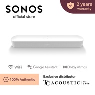 Sonos Beam (Gen 2) Soundbar With Dolby Atmos and Voice Enabled for TV