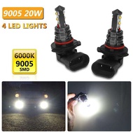 2PCS LED Fog Light Bulbs 9005 HB3 Car Running Lights Auto Driving Lamp 12V 6000K White For BMW M5 E4