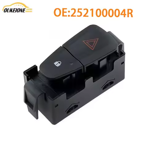 252100004R Hazard Warning Light Switch Assembly for RENAULT Fluence/ Scenic III Emergency Automotive