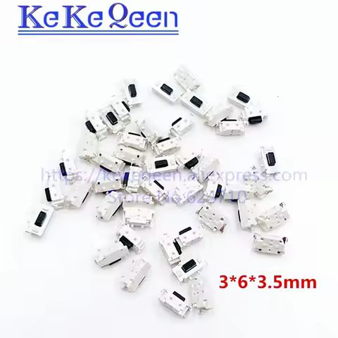 50-100Pcs/Lot Touch switch 3*6*3.5 mm 3x6x3.5 SMD MP3 MP4 MP5 Tablet PC button Bluetooth headset rem