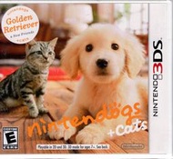 3DS美規專用遊戲 任天狗 + 貓與黃金獵犬 Nintendogs + cats 美版【板橋魔力】