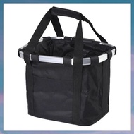 [hotkeystore.] Pet Dog Carry Pouch 2 in 1 Bicycle Front Basket Detachable Cycling Handlebar Tube Han