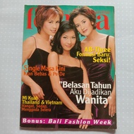 Majalah FEMINA 2 Agustus Tahun 2000 - Cover AB-THREE