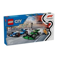 LEGO 60474 F1® Grid with VCARB & Sauber Race Cars