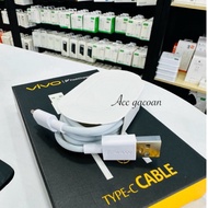 Cable Data Charger VIVO Y30 Y30i Y33s Y33T Y50 Y51 Y51A Y75 V17 V19 S1 T1 PRO 5G TYPE C ORI FAST Cha