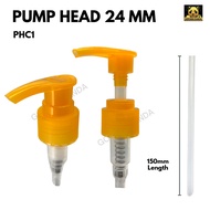 PHC1 Bottle pump head dispenser Orange /pump dispenser bottle 24mm orange/bottle dispenser 24mm