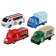 【3C小苑】TM17651 正版 日本 TOMICA 食物餐車車組 餐車 多美小汽車 模型車 生日 禮物