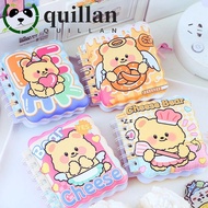QUILLAN Squeeze Notebook, Color Page 3D 3D Cartoons Notebook, Planner Waterproof Soft Cartoon Animal