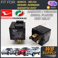 81980-97201 DENSO 3-Pin Signal Flasher Relay Unit Made in Japan -PERODUA Kancil, Kelisa, Kenari, Kem
