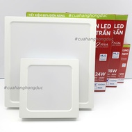 SOPOKA Square LED Ceiling Light Bulb White Light Capacity 12W 18W 24W Energy Saving