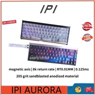 IPI AURORA aluminum alloy RT0.01 e-sports game 8K magnetic axis one-way quick release keyboard