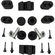 New Rubber Stopper Kit & Hood Adjusters stoppers bumpers Compatible with 67-72 GM A-Body Chevelle 67