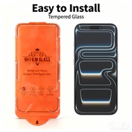 Dust Free Tempered Glass For iPhone 17 Air 16 Plus 12 13 14 15 16 17 Pro Max i12 i13 i14 i15 i16 i17