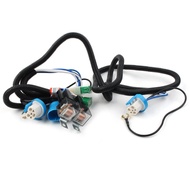 Auto Relay Wire Harness 40A 9007 HB5 Head Light Replace Socket Connector Two Output 12V DC Car Parts