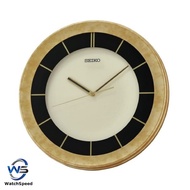 Seiko QXA817 QXA817G Gold Marble Color Design Analog Quartz Wall Clock