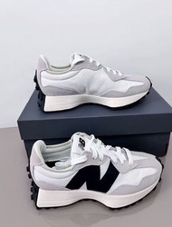 New Balance 327 跑步鞋 灰黑白
