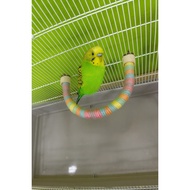 Rainbow Bird Rope Bendable Type Soft Feet For Swans Lovebirds Small 41.5 CM