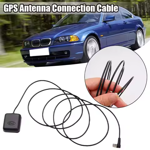 1.7M Car GPS Antenna SMA Connector Auto Aerial GPS Receiver Adapter For Car Navigation Night Vision 