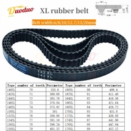 XL Timing Belt 140XL/142XL/144XL/146XL/148XL/150XL/152XL/154XL/ 156XL ~178XL Rubber Drive Belt Width