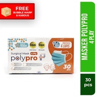 (READY) Masker Polypro 4 Play - 1 pack