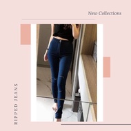 Branded women's trousers / ripped jeans bershka