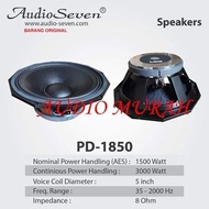 component speaker audio seven pd1850