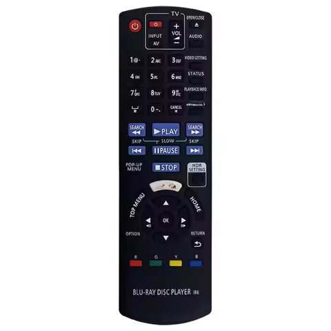 N2QAYB001157 Replacement IR6 Remote Control For Panasonic 4K Ultra HD Blu-ray Player DMP-UB300 DMP-U