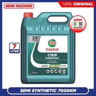CASTROL CRB TURBOMAX 10W40 CK4 E9 Semi Synthetic Diesel Engine Oil (7L) SIRIM