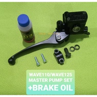 HONDA WAVE110/WAVE125/CLICK FRONT MASTER PUMP SET/FRONT DISC BRAKE PUMP SET/BRAKE OIL D3