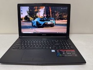 Msi 電競筆電 i7 7700h/16g ram/128 ssd/GTX1050/1920x1080p）